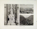 Old Antique Print Valetta Malta Jamestown St Helena Covent Garden London