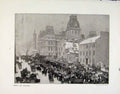 Original Old Antique Print Market Day Montreal General Market Islington Photos