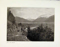 Original Old Antique Print Bealey New Zealand On The Dochart C1910 Photos 20th