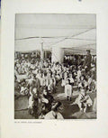 Old Antique Print Irawadi River Steamboat Crossing South African Drift