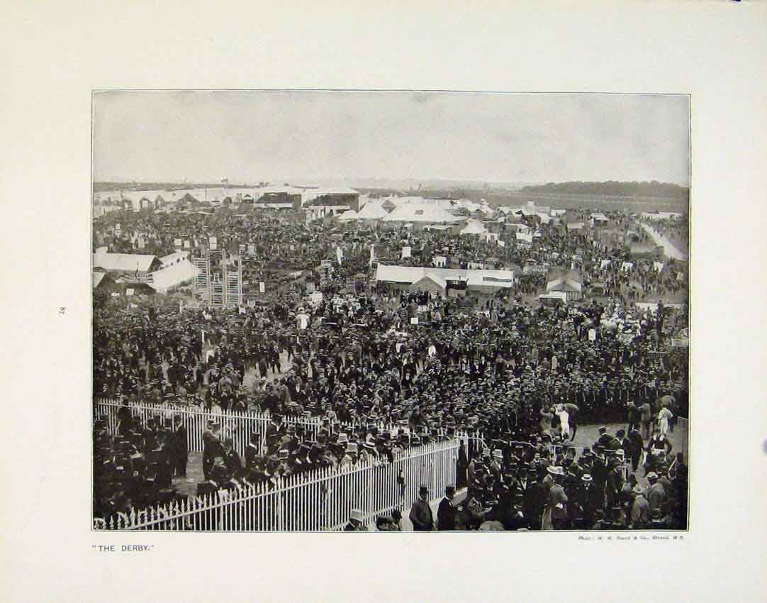 Old Antique Print Derby England Shooting Clackbuck Southern India Photo