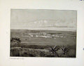 Old Antique Print Volunteer Camp Natal Raw Material British Army Photo