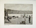 Original Old Antique Print Curing Fish Canada England Cotton Mill Photographs