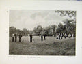 Original Old Antique Print Playing Bowls Ravenscourt London Nautch Dance Photo