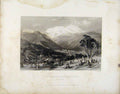 Old Antique Print Strathpeffer Mineral Wells Rosshire Scotland C1838 Art 19th