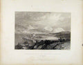 Original Old Antique Print Dunstaffnage Castle Entrance Loch Etive Scotland Art