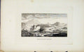 Original Old Antique Print Etching C1830 Dunstafnage Castle Fine Art 19th