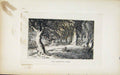 Original Old Antique Print Martyrs Tomb Etching Fine Art C1830 19th Century