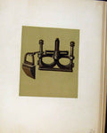 Original Old Antique Print Two Pairs Thumbscrews Thumbikins C1893 Art Victorian