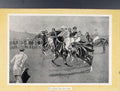 Original Old Antique Print Start For The Cup Horse Racing Sketches
