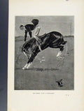 Original Old Vintage Print Sir Tommy Cuts A Voluntary Sketch C1924 20th Century