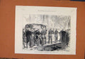Original Old Antique Print Funeral Lord Lawrence Westminster Abbey C1879 19th