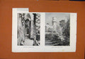 Original Old Antique Print Armoury Warwick Castle Caesars Tower