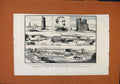 Original Old Antique Print Russians Central Asia Transcaspian Railway C1881 19th