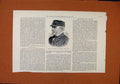 Original Old Antique Print Late Admiral Sir Alfred Ryder C1888 London News 19th