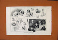 Original Old Antique Print C1887 Toy Dog Show Westminster Aquarium C1887 19th