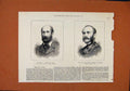Original Old Antique Print C1879 Zulu War Colley Late Northey London News 19th