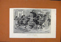 Old Antique Print Fire Engine Siberian Town C1891 Illustrated London News 19th