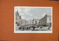 Original Old Antique Print Central Railway Station C1887 Illustrated London News