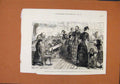 Old Antique Print Irish Stew For Poor Coner Street Mission Limehouse 1881 19th