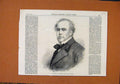 Original Old Antique Print Sir Dominic Corrigan Dublin C1866 19th