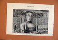 Original Old Antique Print Ladakh Colossal Bhuddha Figure C1879 From London News