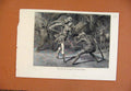 Original Old Antique Print Scene From Pantomime Gaiety Theatre C1878 Victorian