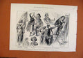 Original Old Antique Print New Comic Opera Captain Therese Prince Wales Theatre