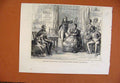 Original Old Antique Print Apple Blossoms Vaudeville Theatre From London News