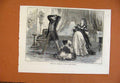 Original Old Antique Print Fernande St James Theatre C1877 From London News 19th