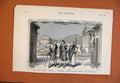 Original Old Antique Print Scene Terences Phormio Edgbaston Oratory Boys C1881