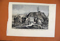 Original Old Antique Print C1881 Crisis Ireland Land Commissioners Limerick 19th