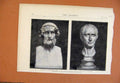 Original Old Antique Print Tresures British Museum Photgraphed C1872 Victorian