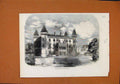 Original Old Antique Print Marquis Winner Two Thousand Guineas New Market C1862
