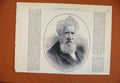 Old Antique Print Late Alderman Sir Carden C1888 Illustrated London News 19th