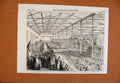 Old Antique Print C1851 Entertainment For Scholars Prince Albert Birthday 19th