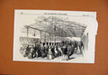 Original Old Antique Print C1851 Departure Queen Perth Illustrated London News