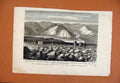 Original Old Antique Print Meteorological Observatory Summit Ben Nevis