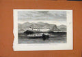 Original Old Antique Print Fort Alessandria Rjeka C1880 Illustrated London News