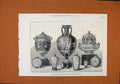 Original Old Antique Print Porcelain International Exhibition C1871 London News