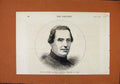 Old Antique Print C1876 The Graphic Cardinal Ciacomo Antonelli Secretary 19th