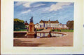 Old Antique Print Colour Plate Sweden 1927 Drottingholm Palace Stockholm 20th