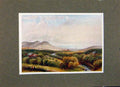 Original Old Antique Print Melrose And The Eildons Bemersyde By James Orrock