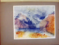 Original Old Antique Print Plate Xxxii Lake Luccerne Fluelen Turners Gen Vision