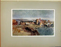 Original Old Antique Print Plate Xv Church Ss Giovanni E Paolo Turner Art