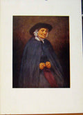 Original Old Antique Print C1902 Welsh Woman England World Pictures 20th Century