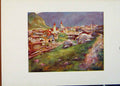 Original Old Antique Print C1902 Goeschene Switzerland Picture 20th Century