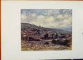 Original Old Antique Print Mount Olives Holy Land World Pictures