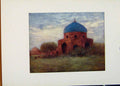 Original Old Antique Print Porcelain Dome Amritsar India World Pictures