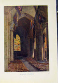 Original Old Antique Print St Giles Cathedral Beautiful Scotland
